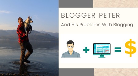 blogger Peter and his problems with blogging