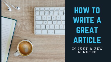 how to write a great article