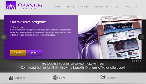 Oranum partner website