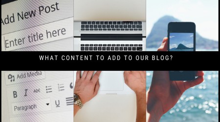 what content to add to our blog